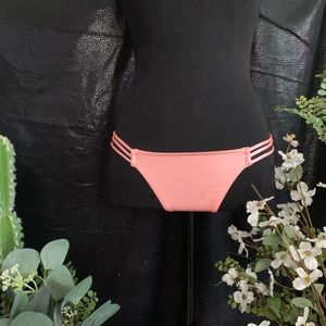 🧡 Coral low rise swim bottoms